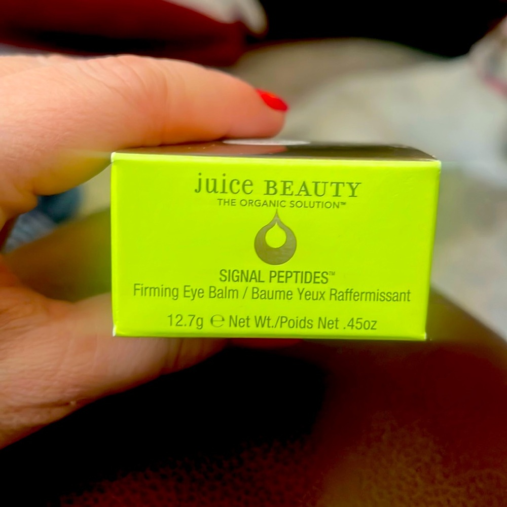 Juice beauty signal peptides firming eye balm